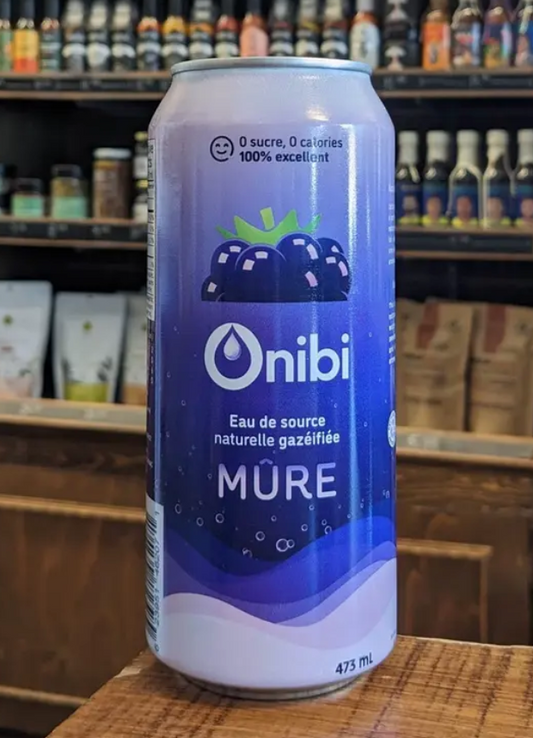 Onibi, Eau de source naturelle gazéifiée.